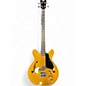 Used Eastwood hooky Gold Electric Bass Guitar thumbnail