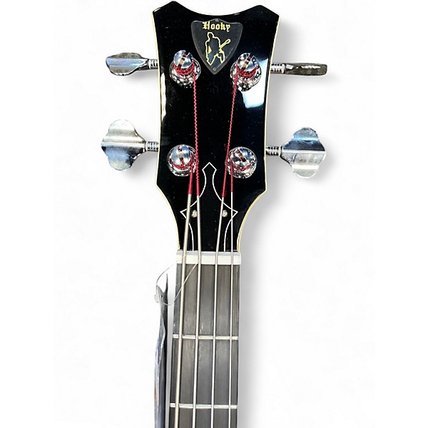 Used Eastwood hooky Gold Electric Bass Guitar