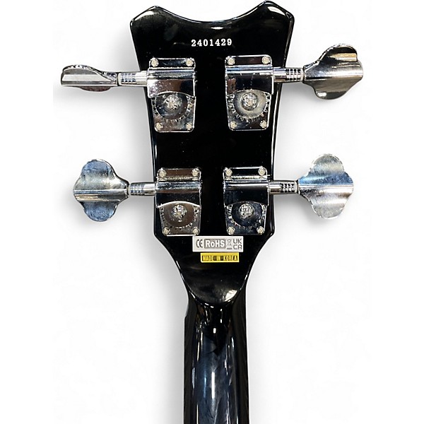 Used Eastwood hooky Gold Electric Bass Guitar