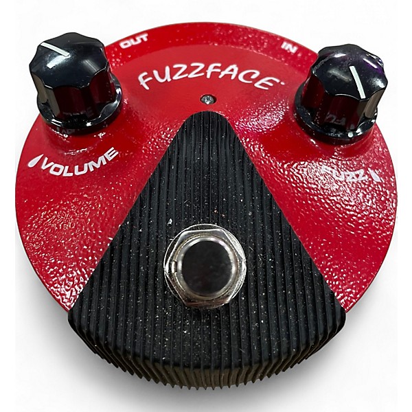 Used Dunlop FFM2 Germanium Fuzz Face Mini Red Effect Pedal