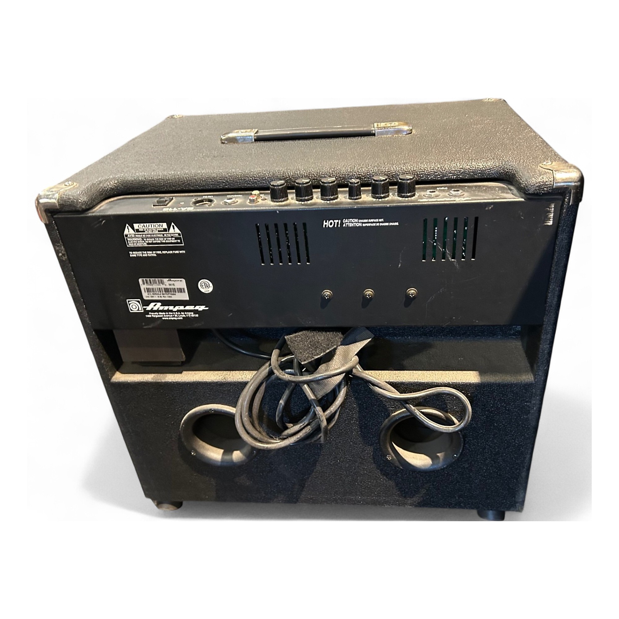 Used Ampeg BA115 100W 1x15 Bass Combo Amp | Guitar Center