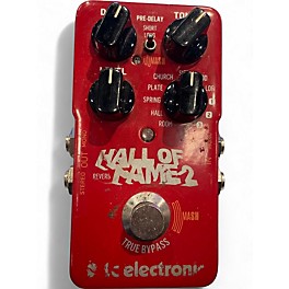 Used TC Electronic Hall Of Fame Reverb Effect Pedal