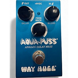 Used Way Huge Electronics WHE701 Aqua Puss Analog Delay Effect Pedal
