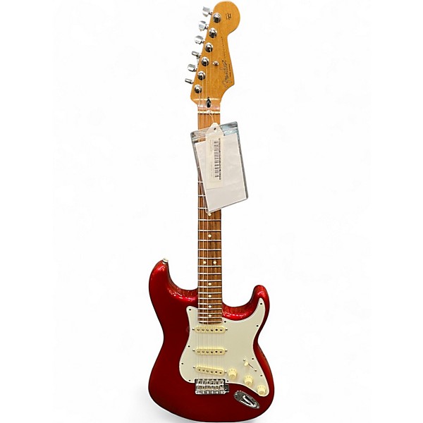 Used Fender American Original 60s Stratocaster Candy Apple Red Solid Body Electric Guitar