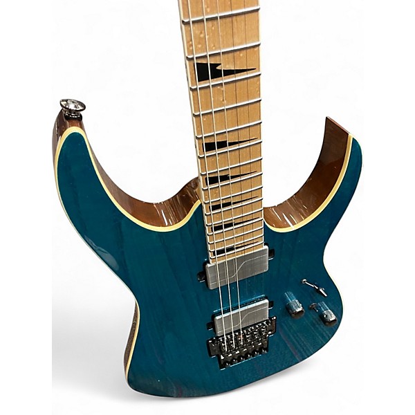 Used Ibanez RG5120M PRESTIGE Frozen Ocean Solid Body