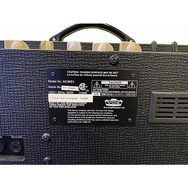 Used Vox AC30S1 Tube Guitar Combo Amp
