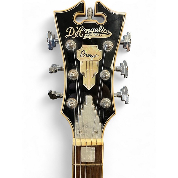 Used D'Angelico Premier Series DC Wine Red Hollow Body Electric Guitar