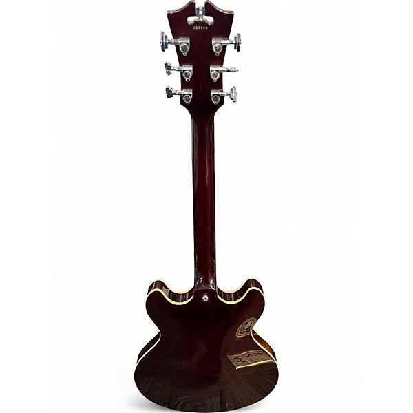 Used D'Angelico Premier Series DC Wine Red Hollow Body Electric Guitar