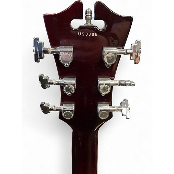 Used D'Angelico Premier Series DC Wine Red Hollow Body Electric Guitar
