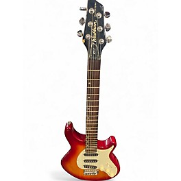 Used Washburn bt3 2 Color Sunburst Solid Body Electric Guitar