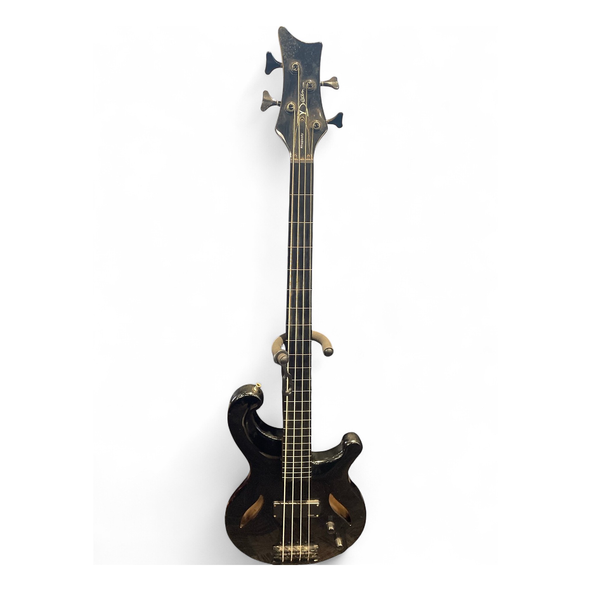 Used Dean Rhapsody 5 5 String Black Electric Bass Guitar Black