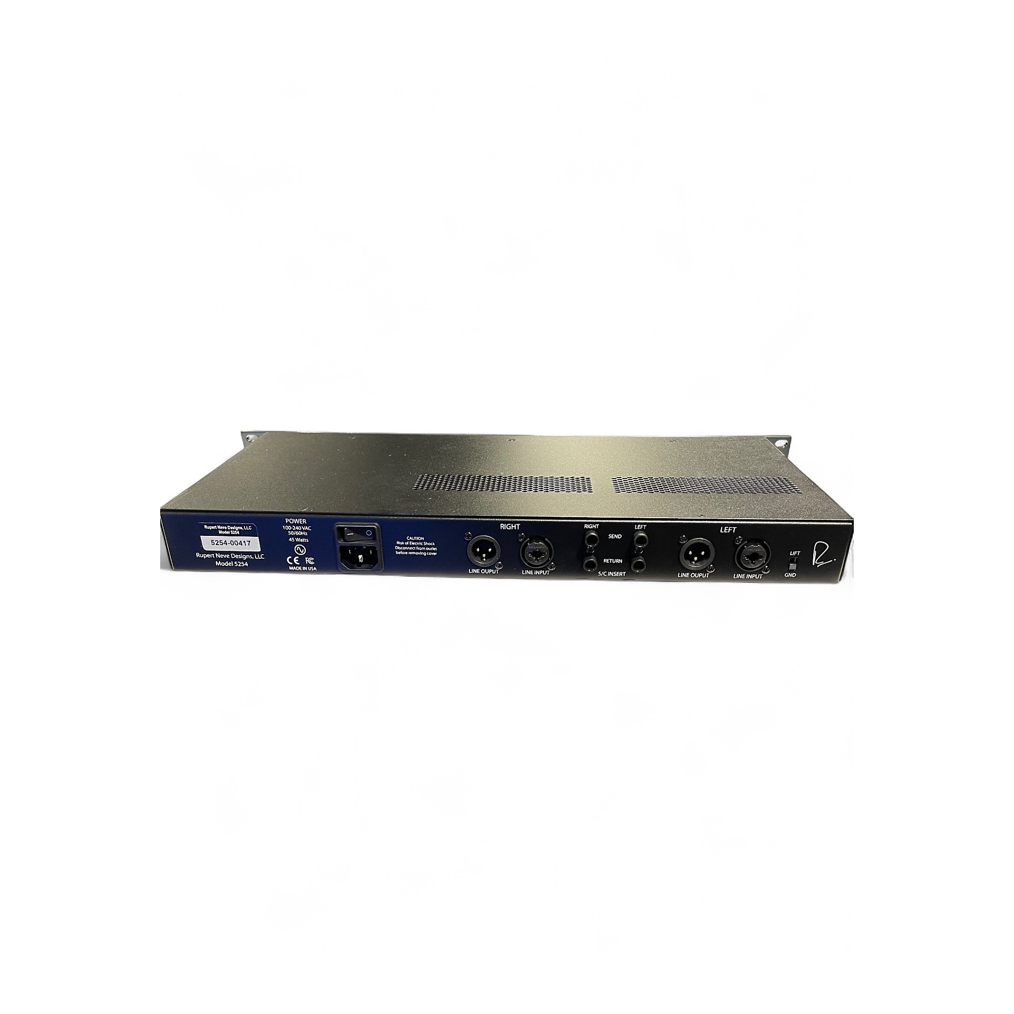 Used Rupert Neve Designs 5254 DUAL DIOD BRIDGE COMPRESSOR