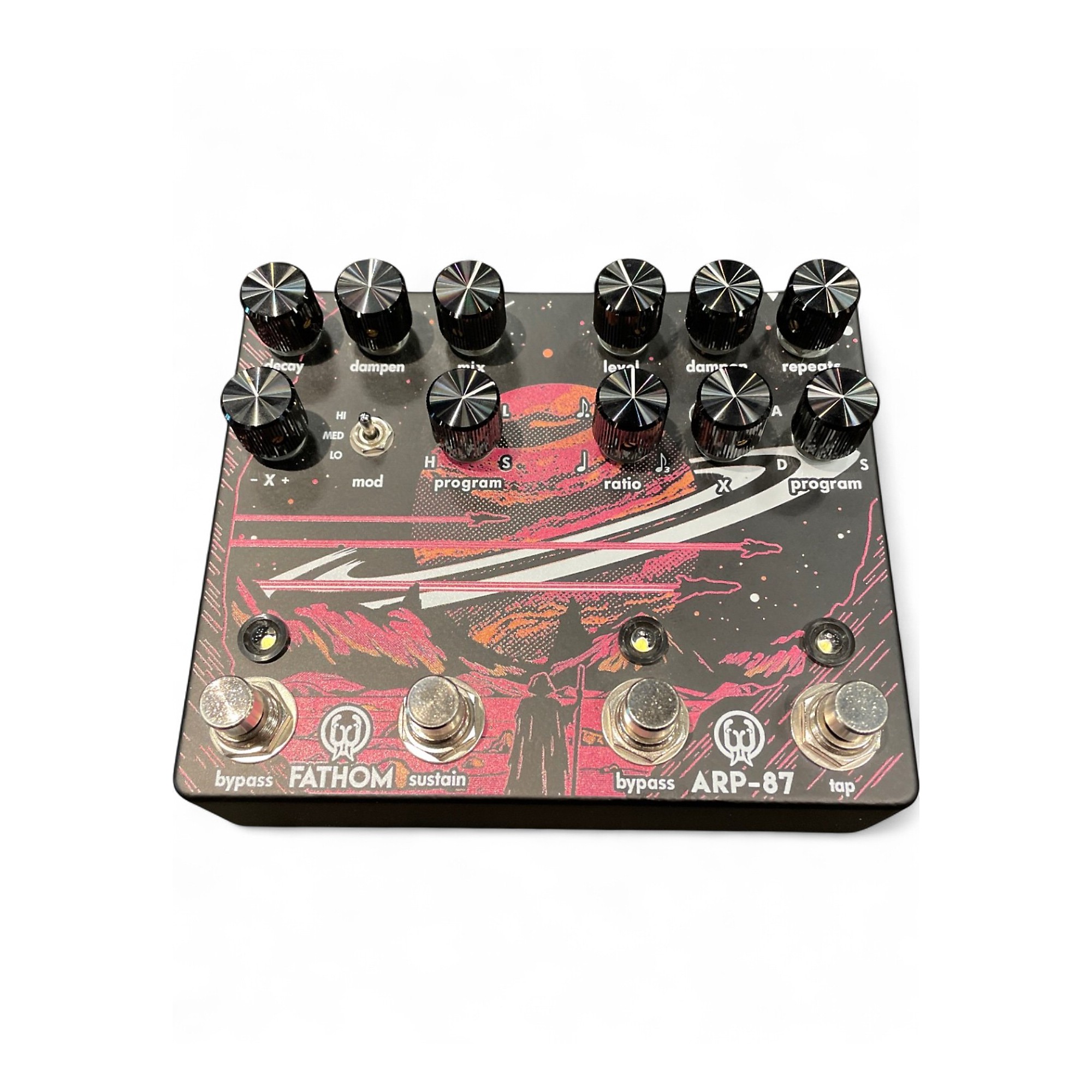 Used Walrus Audio Fathom Reverb Effect Pedal | Guitar Center