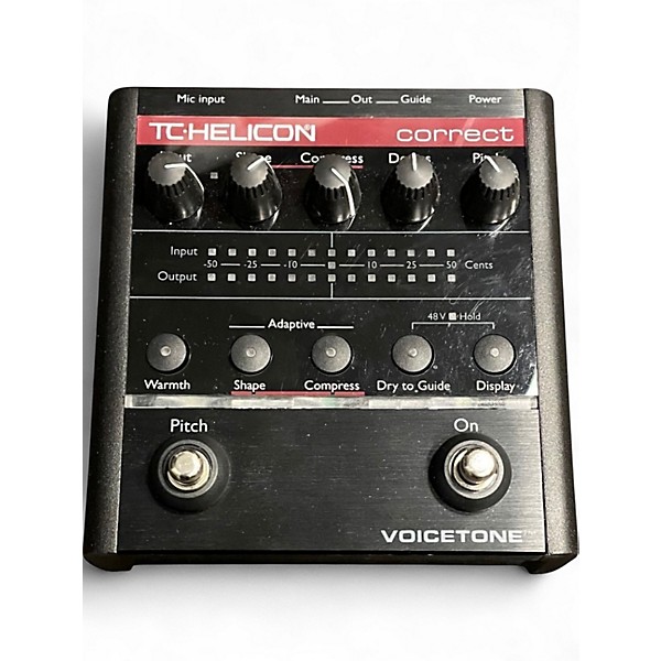 Used 2021 TC Helicon VoiceTone Correct Vocal Processor