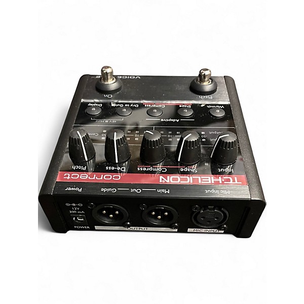 Used 2021 TC Helicon VoiceTone Correct Vocal Processor