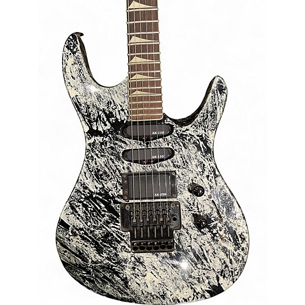 Used Kaman GTX 33 BLACK CRACKLE Solid Body Electric Guitar