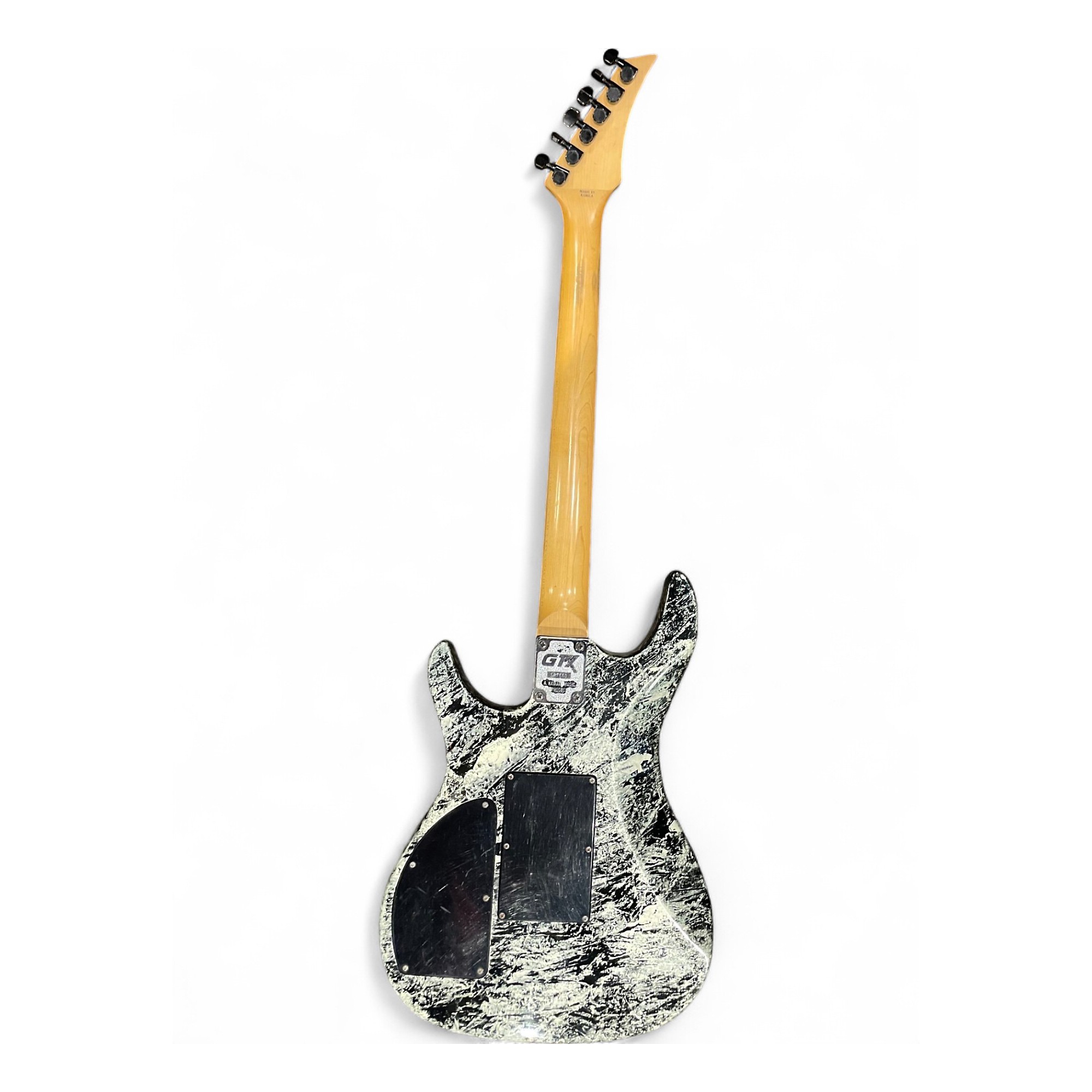 Used Kaman GTX 33 BLACK CRACKLE Solid Body Electric Guitar