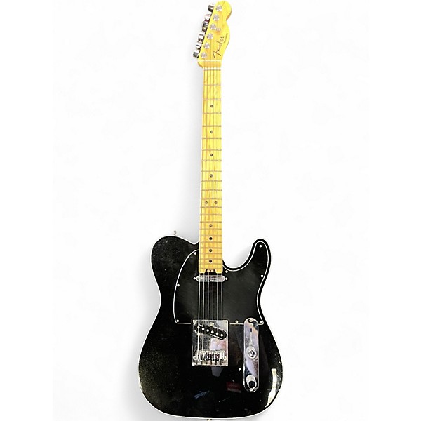 Used Fender American Elite Telecaster Mystic Black Solid Body Electric Guitar