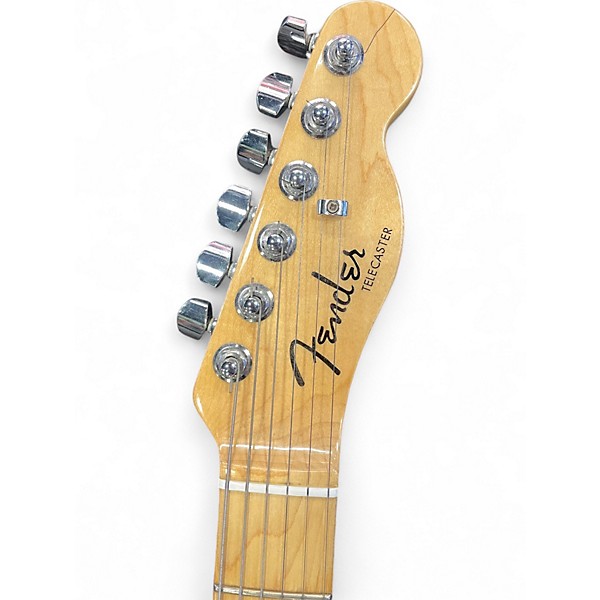 Used Fender American Elite Telecaster Mystic Black Solid Body Electric Guitar