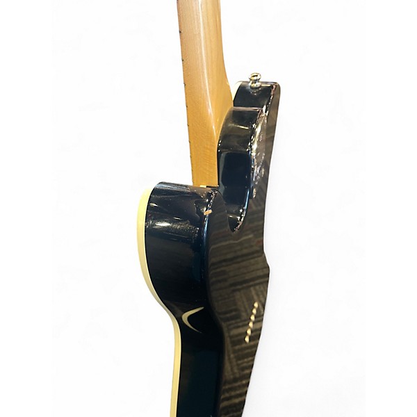 Used Fender American Elite Telecaster Mystic Black Solid Body Electric Guitar