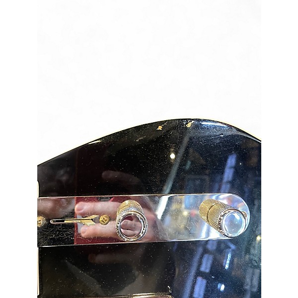 Used Fender American Elite Telecaster Mystic Black Solid Body Electric Guitar