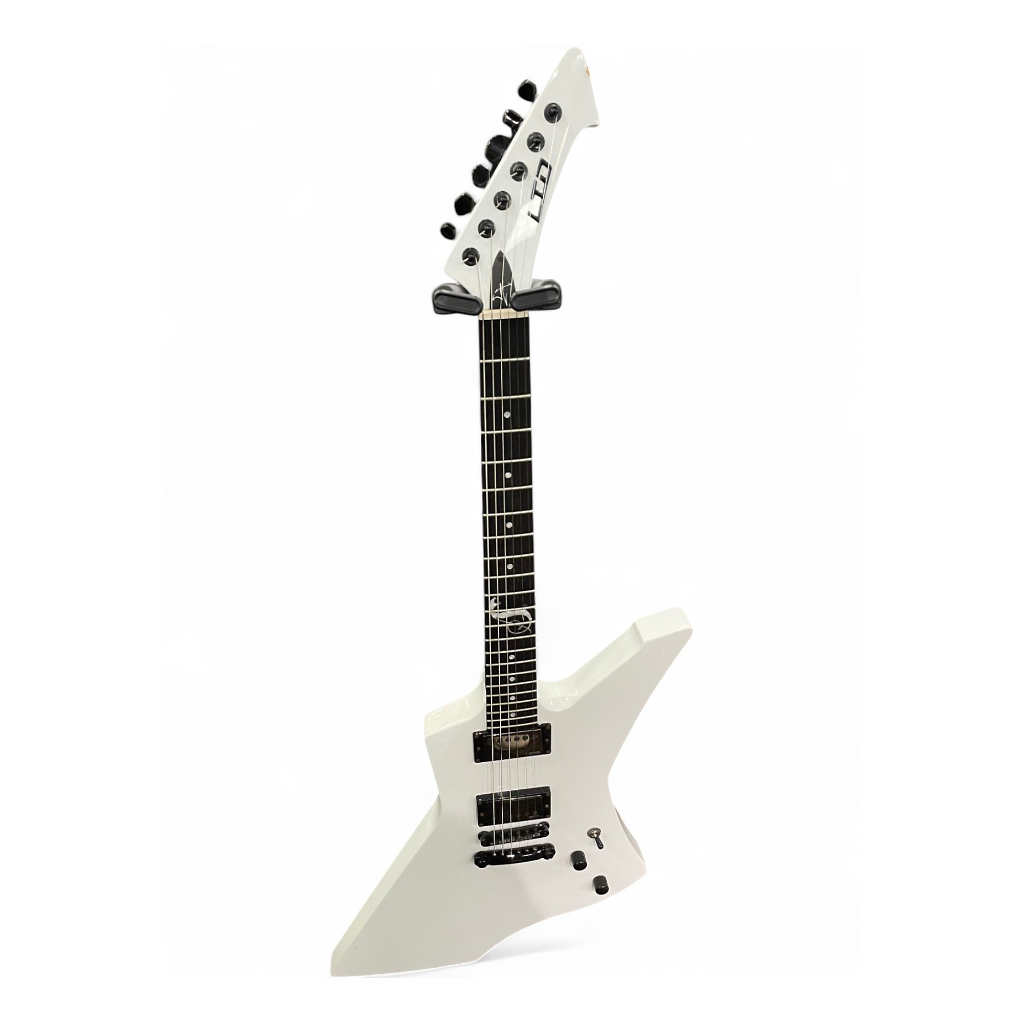 Used ESP LTD James Hetfield Snakebyte Snow White Solid Body