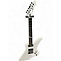 Used ESP LTD James Hetfield Snakebyte Snow White Solid Body Electric Guitar thumbnail