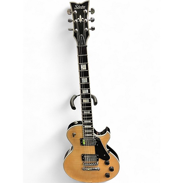 Used Schecter Guitar Research Solo II Custom Natural Solid Body Electric Guitar