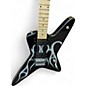 Used Kramer TRACII GUN GUNSTAR VOYAGER Metallic Black Solid Body Electric Guitar