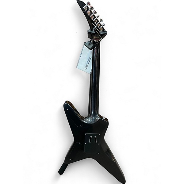 Used Kramer TRACII GUN GUNSTAR VOYAGER Metallic Black Solid Body Electric Guitar