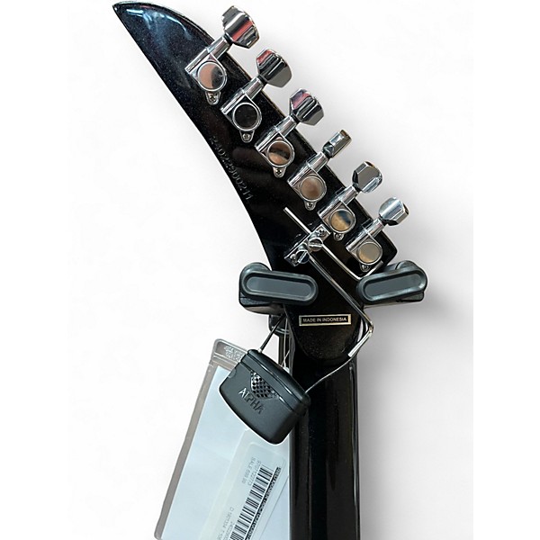 Used Kramer TRACII GUN GUNSTAR VOYAGER Metallic Black Solid Body Electric Guitar