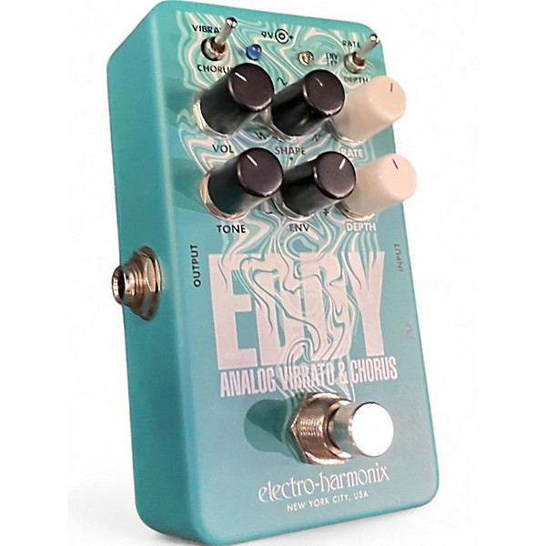 Electro-Harmonix Eddy エフェクター Electro-Harmonix Eddy Analog Vibrato & Chorus Pedal | Sweetwater