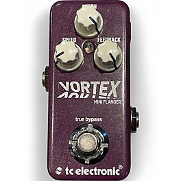 Used TC Electronic Vortex Mini Flanger Effect Pedal