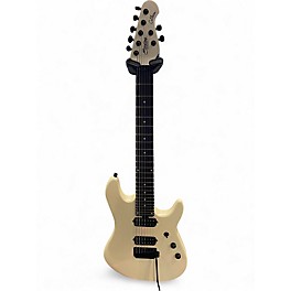 Used Sterling by Music Man JASON RICHARDSON CUTLASS 7 Pearl White Solid Body Electric Guitar