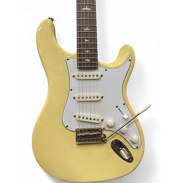 Used PRS SE Silver Sky MOON WHITE Solid Body Electric Guitar