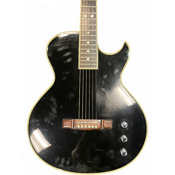 Vintage 1992 Washburn SBF-80 BLACK Solid Body Electric Guitar