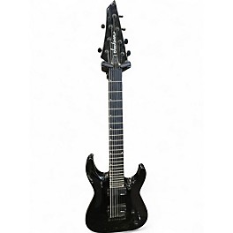 Used Jackson JS22-7 Dinky 7 String Black Solid Body Electric Guitar