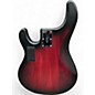 Used Sterling by Music Man Ray5 5 String Red to Black Fade Electric Bass Guitar