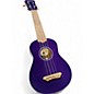 Used Hola Music HM-21 SOPRANO UKULELE BUNDLE  Purple Ukulele thumbnail