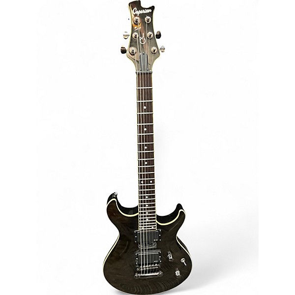 Used Caparison Guitars ANGELUS Trans Black Solid Body Electric Guitar