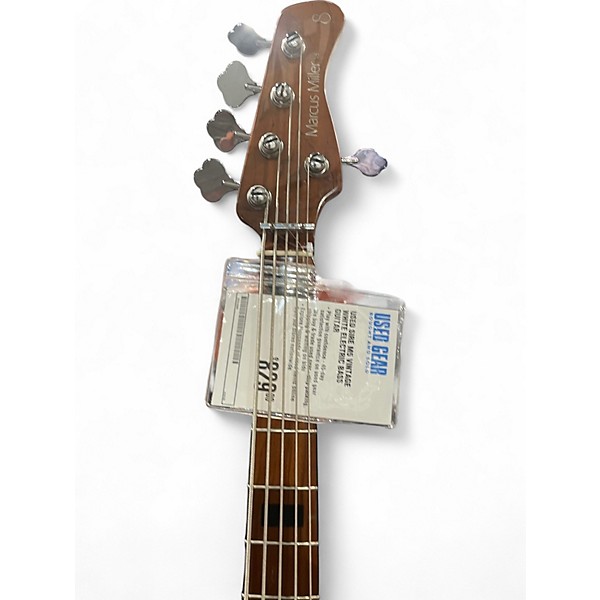 Used Sire M5 Vintage White Electric Bass Guitar