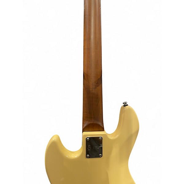 Used Sire M5 Vintage White Electric Bass Guitar