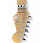 Used EVH Striped Series Frankie Red with Black and White Stripes Solid Body Electric Guitar