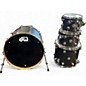 Used DW 4 Piece Collector's Maple Standard Matte Black Drum Kit thumbnail