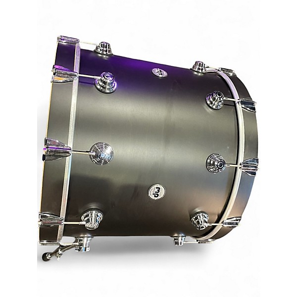 Used DW 4 Piece Collector's Maple Standard Matte Black Drum Kit