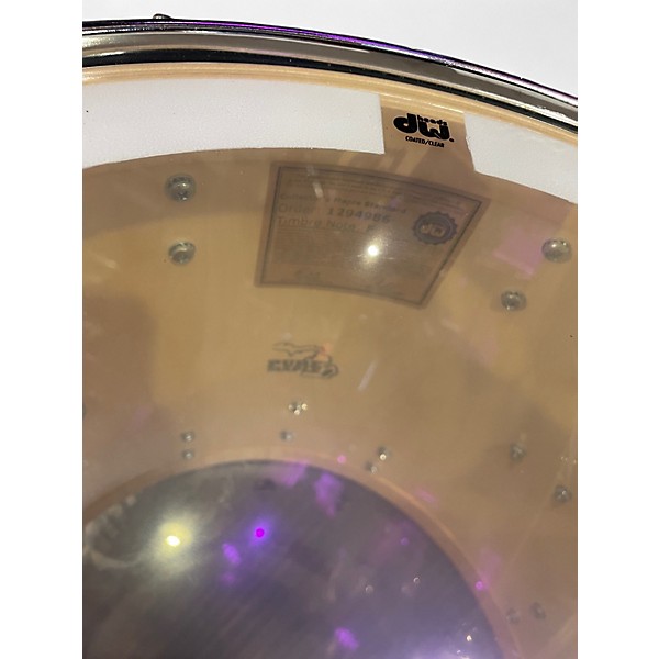Used DW 4 Piece Collector's Maple Standard Matte Black Drum Kit