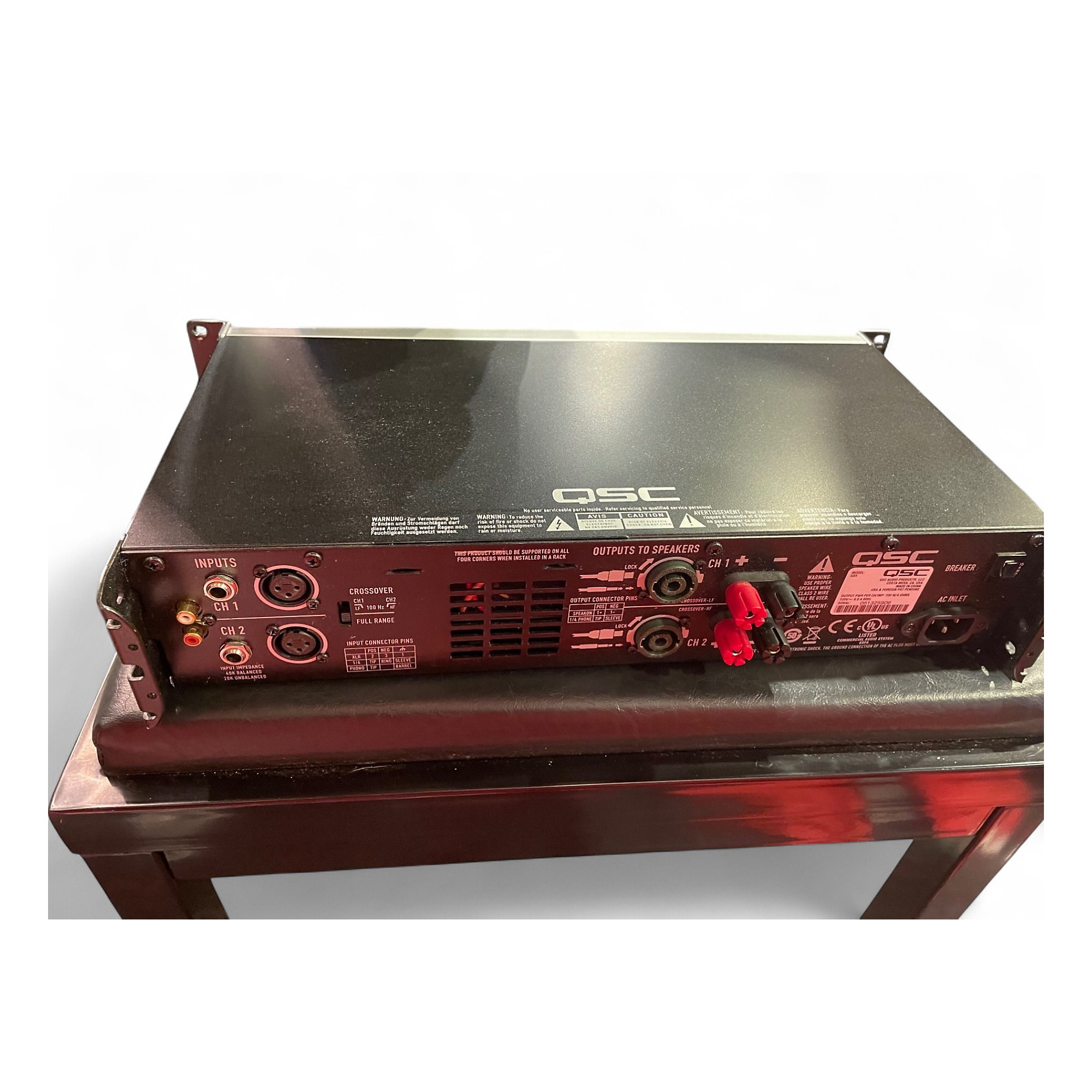 Used QSC GX5 Power Amp | Guitar Center