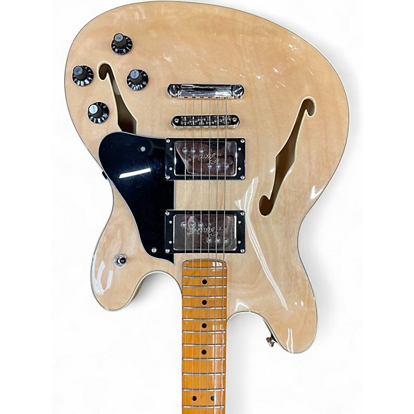 Used Squier Classic Vibe Starcaster Hollow Natural Hollow Body Electric Guitar