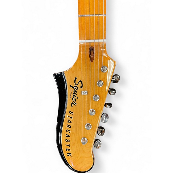 Used Squier Classic Vibe Starcaster Hollow Natural Hollow Body Electric Guitar
