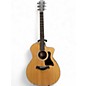 Used Taylor 114CE Natural Acoustic Electric Guitar thumbnail